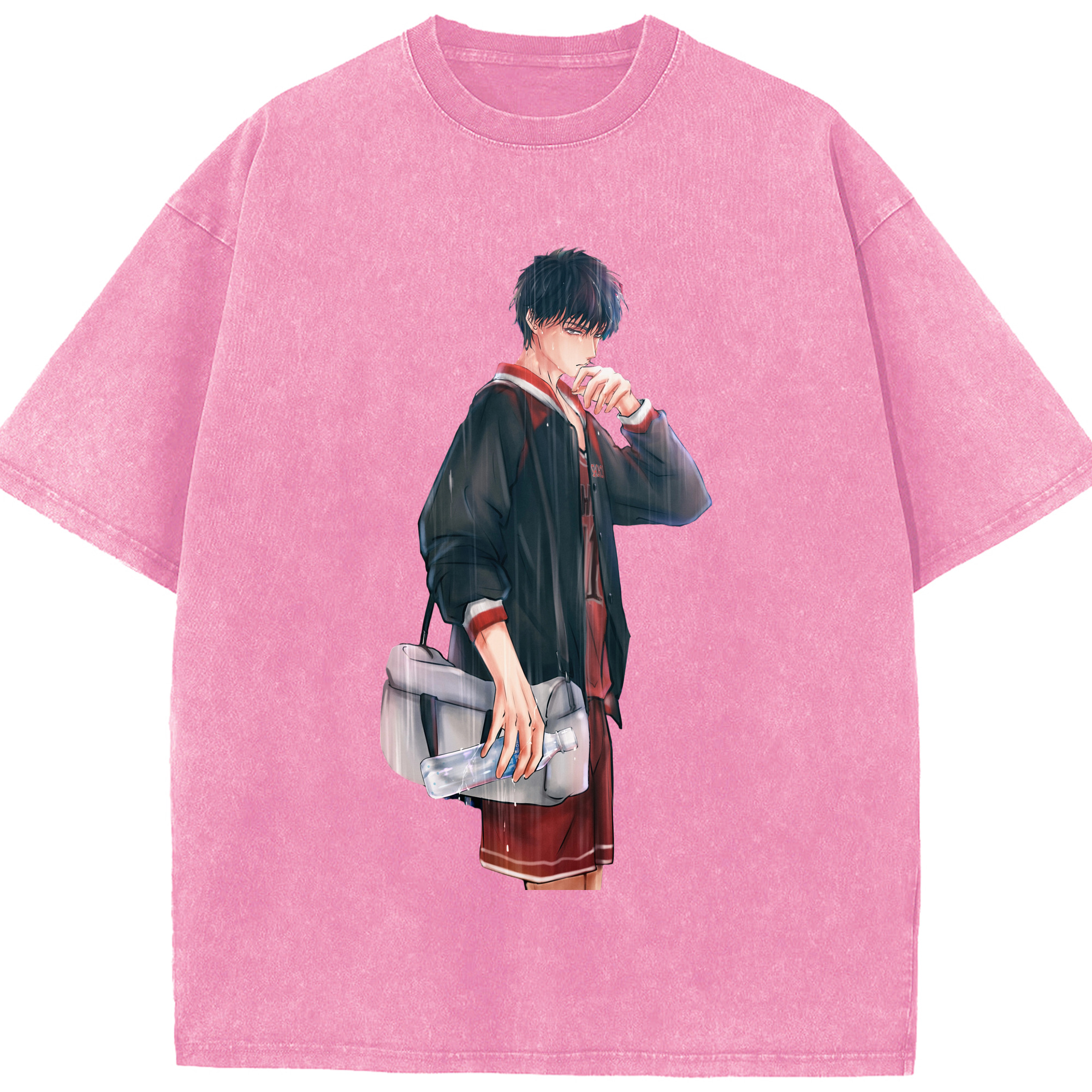（画像用） SLAM DUNK／スラムダンク 綿100% ヴィンテージ風 半袖Tシャツ（フロントプリント）